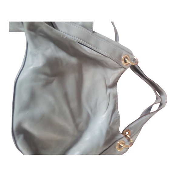 Michael Kors Teal Blue Ludlow Soft Leather Large Women's Bag - Picture 9 of 12